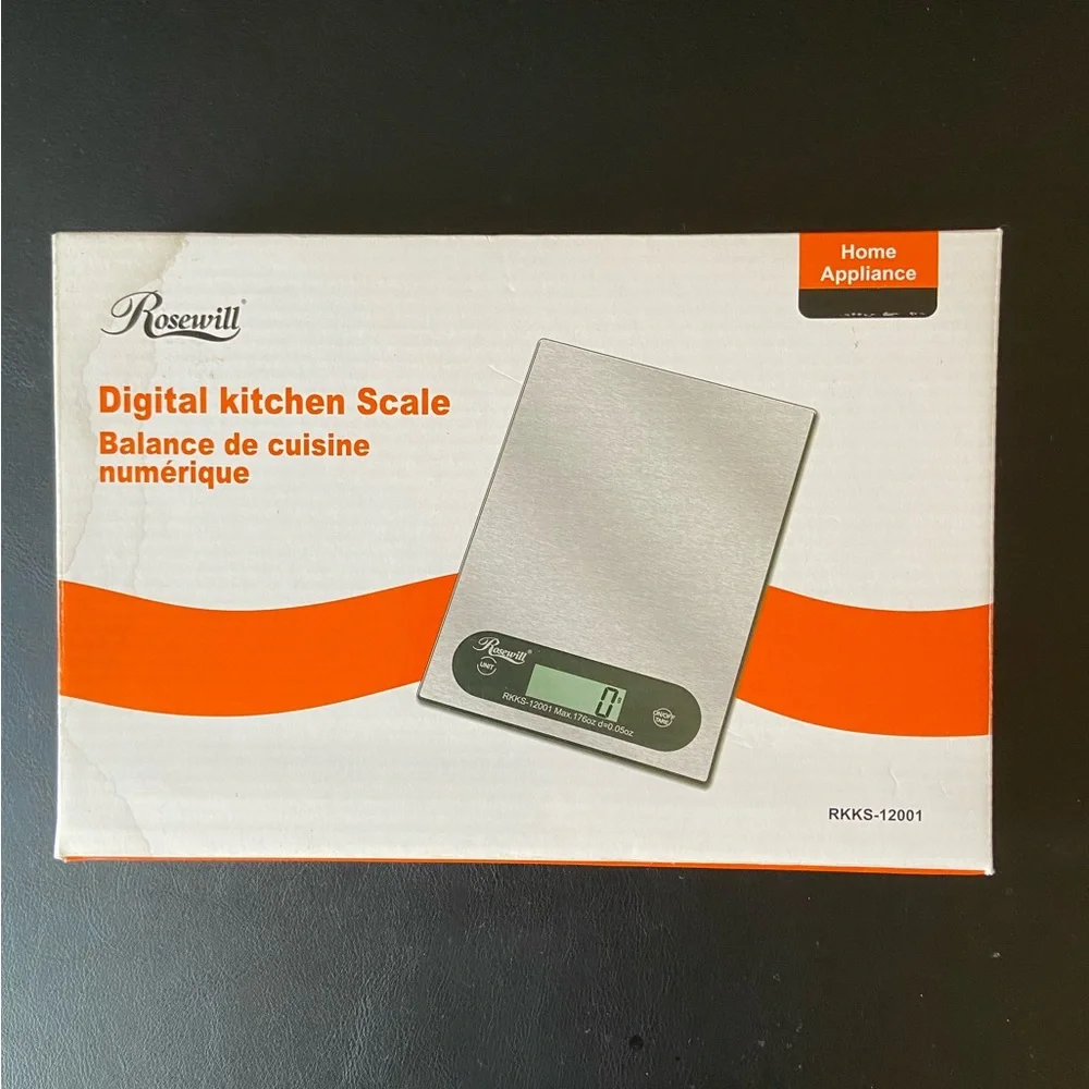 NEW Rosewill Digital Kitchen Scale RKKS-12001